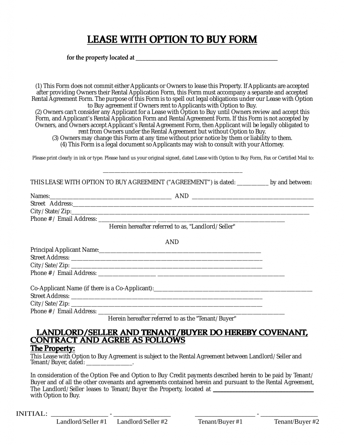 Free New Mexico Lease Agreement Templates 7 PDF Word EForms