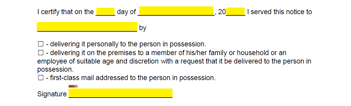 Free New Jersey Eviction Notice Forms Process And Laws PDF Word