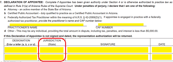 Free Arizona Tax Power of Attorney Form (285-I) - PDF – eForms