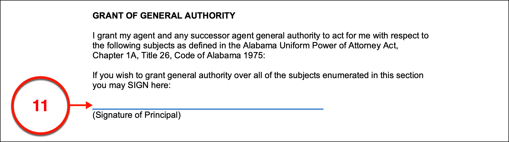 does a will have to be notarized in alabama