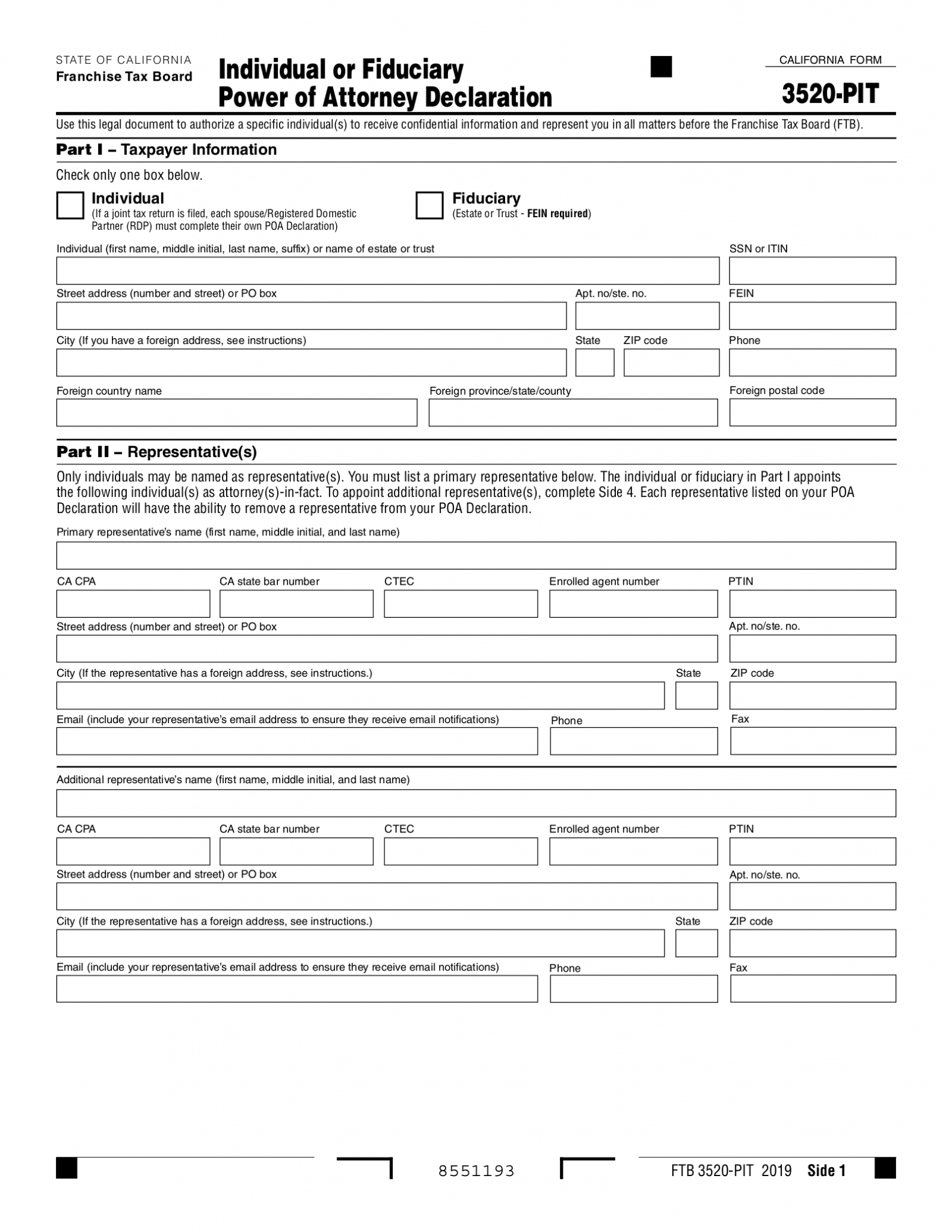 Free California Power Of Attorney Forms 9 Types Pdf Word Eforms