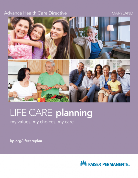 Free Maryland Advance Directive Form Template PDF Word eForms