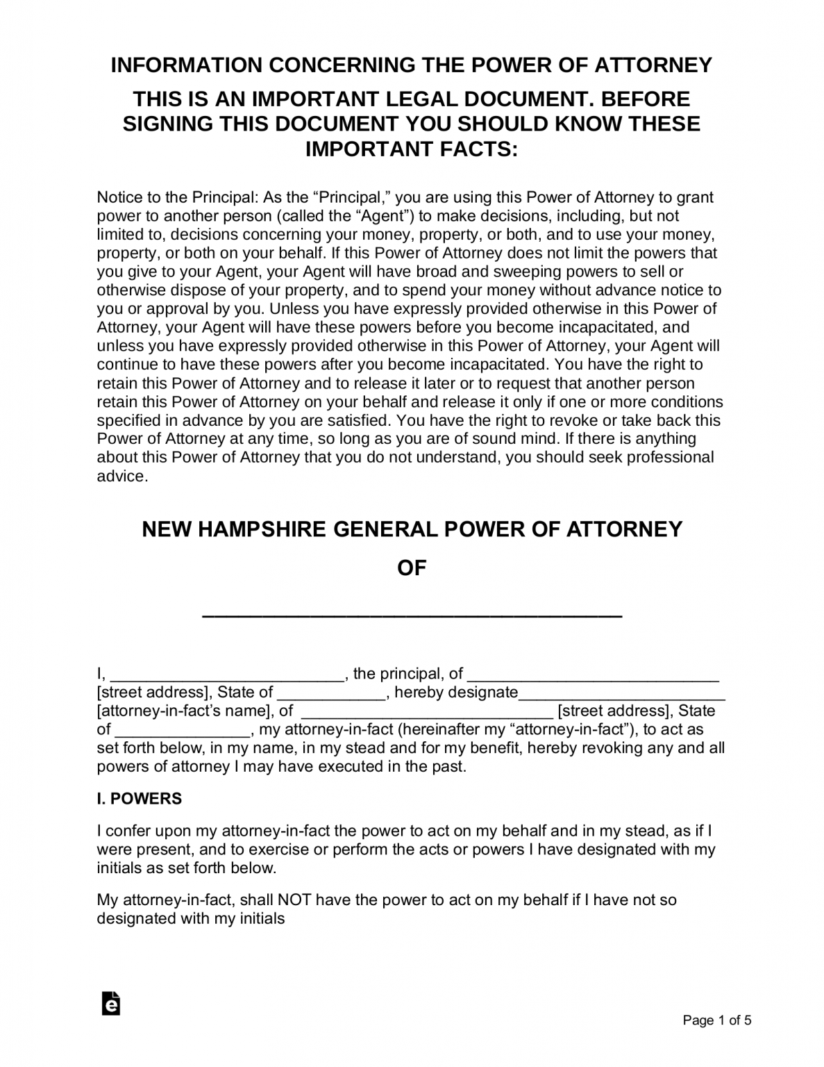 free-new-hampshire-general-financial-power-of-attorney-form-pdf