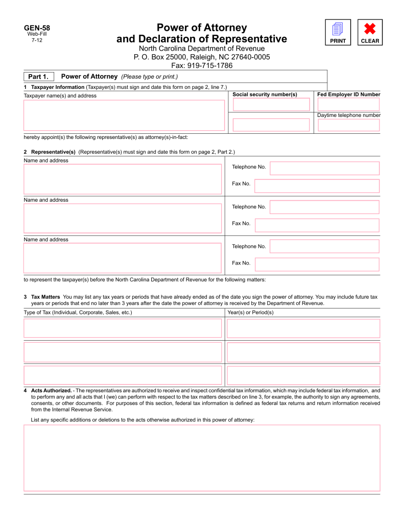 power-of-attorney-form-nc-printable