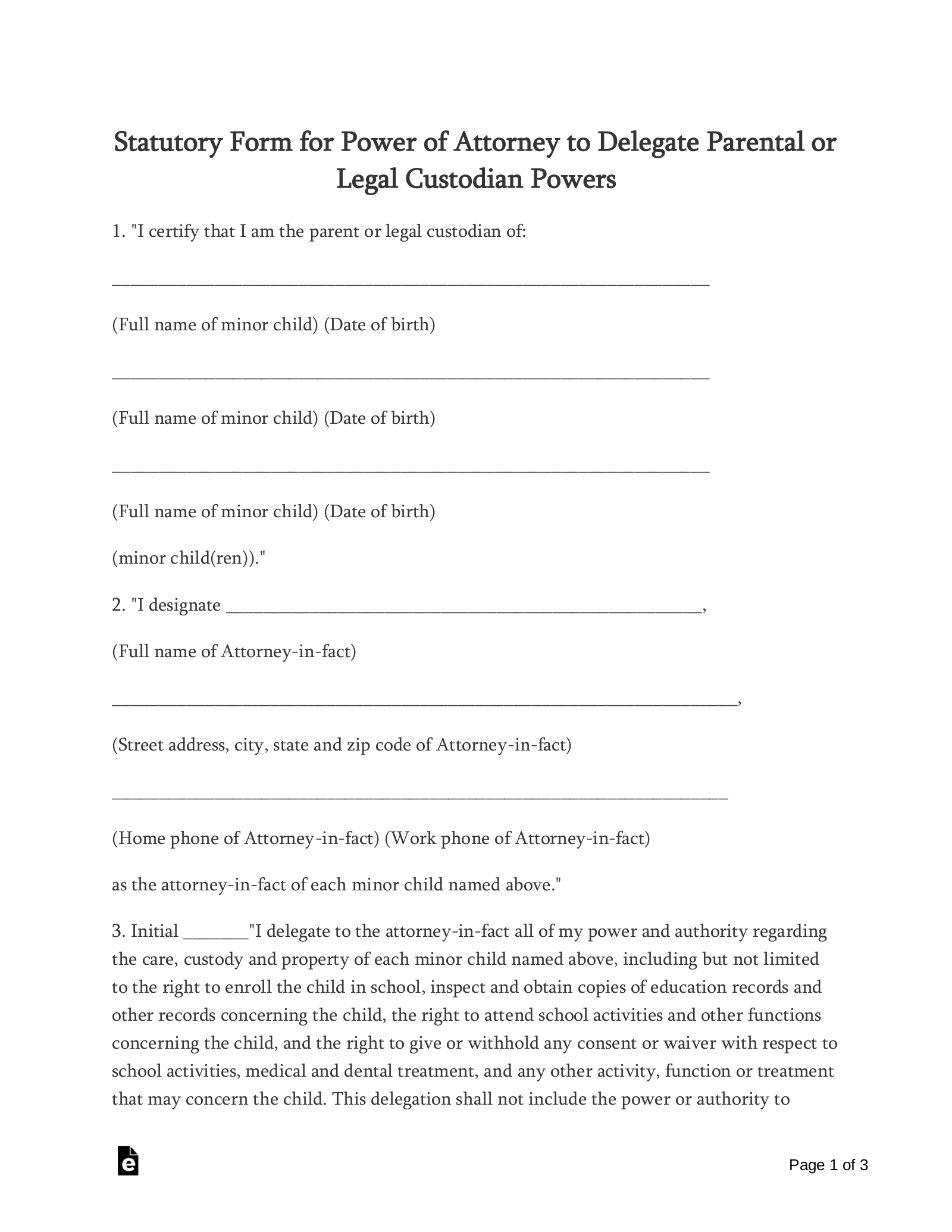 Free Printable Revoke Guardianship Form Printable Forms Free Online