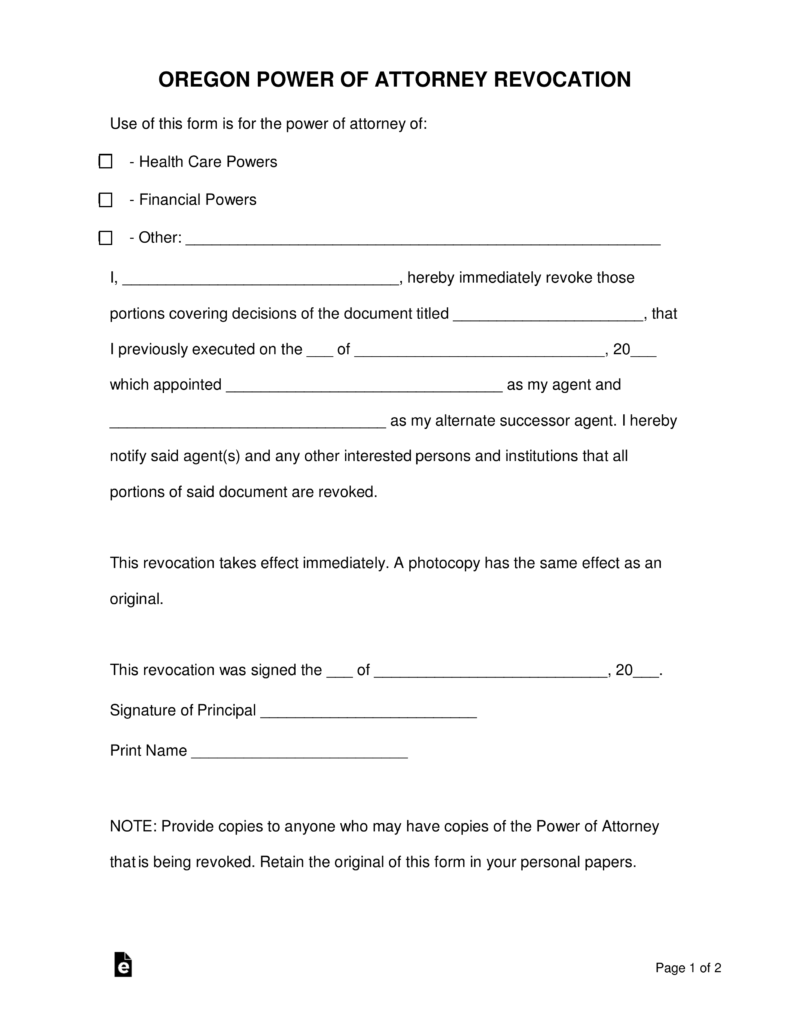 free-oregon-revocation-of-power-of-attorney-form-word-pdf-eforms