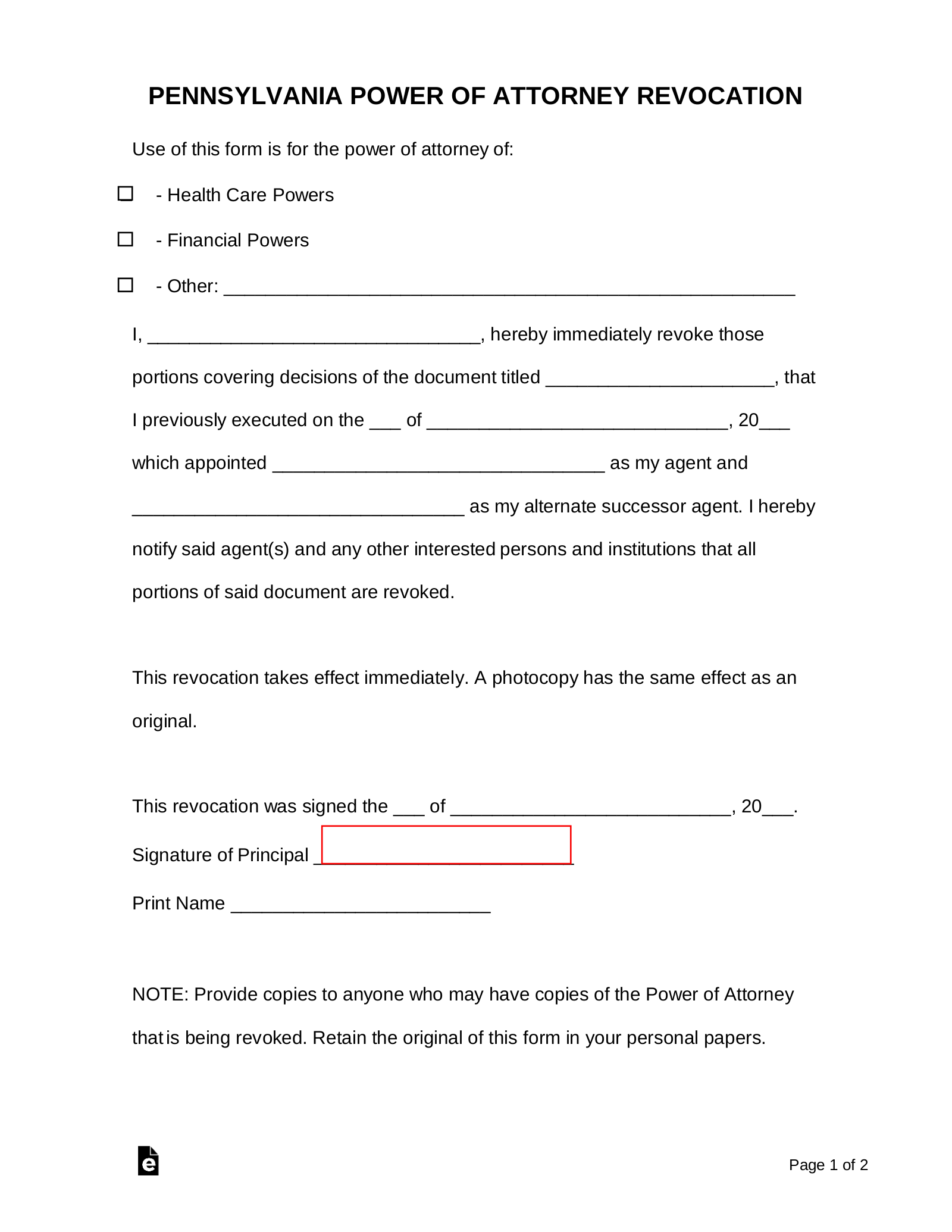 Power Of Attorney Resignation Form Ten Various Ways To Do Power Of 
