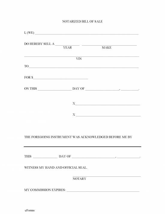 Free Wyoming Motor Vehicle Bill of Sale Forms PDF Word eForms