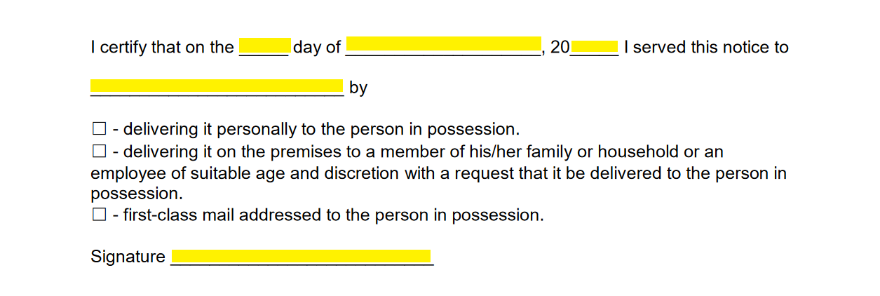 free kansas eviction notice forms process and laws pdf word eforms