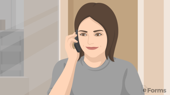 landlord on phone with potential tenant
