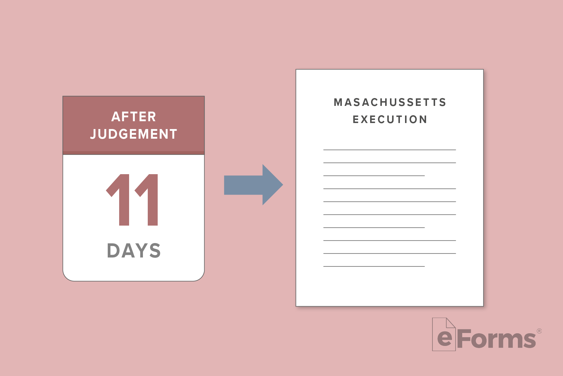 Calendar page with 11 days with Eviction Notice. 