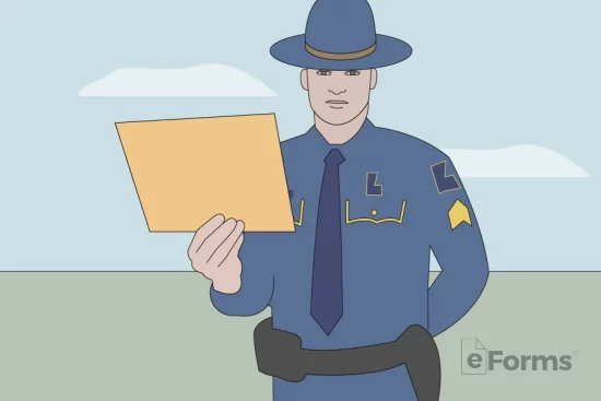 A Louisiana constable on a mission to serve papers.