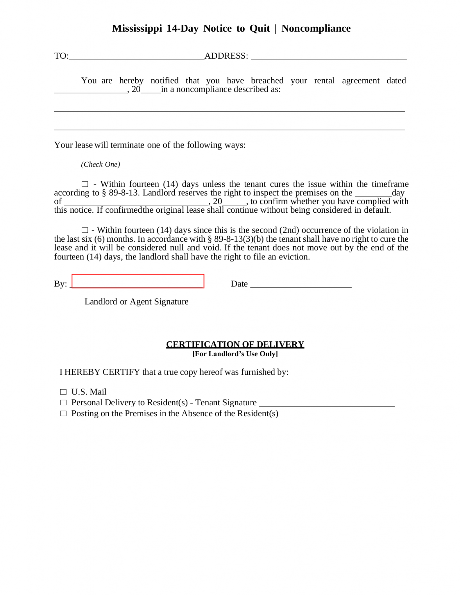 free-mississippi-14-day-notice-to-quit-form-non-compliance-pdf-eforms