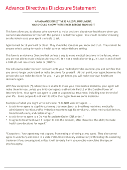 New Hampshire Advance Directive Form