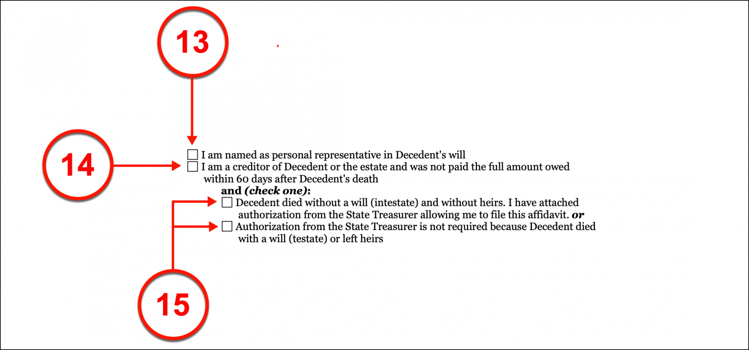 Free Oregon Small Estate Affidavit PDF eForms