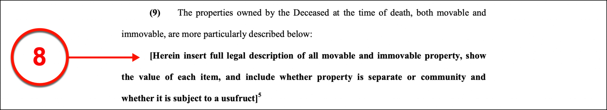 Free Louisiana Small Estate Affidavit | Affidavit of Small Succession ...