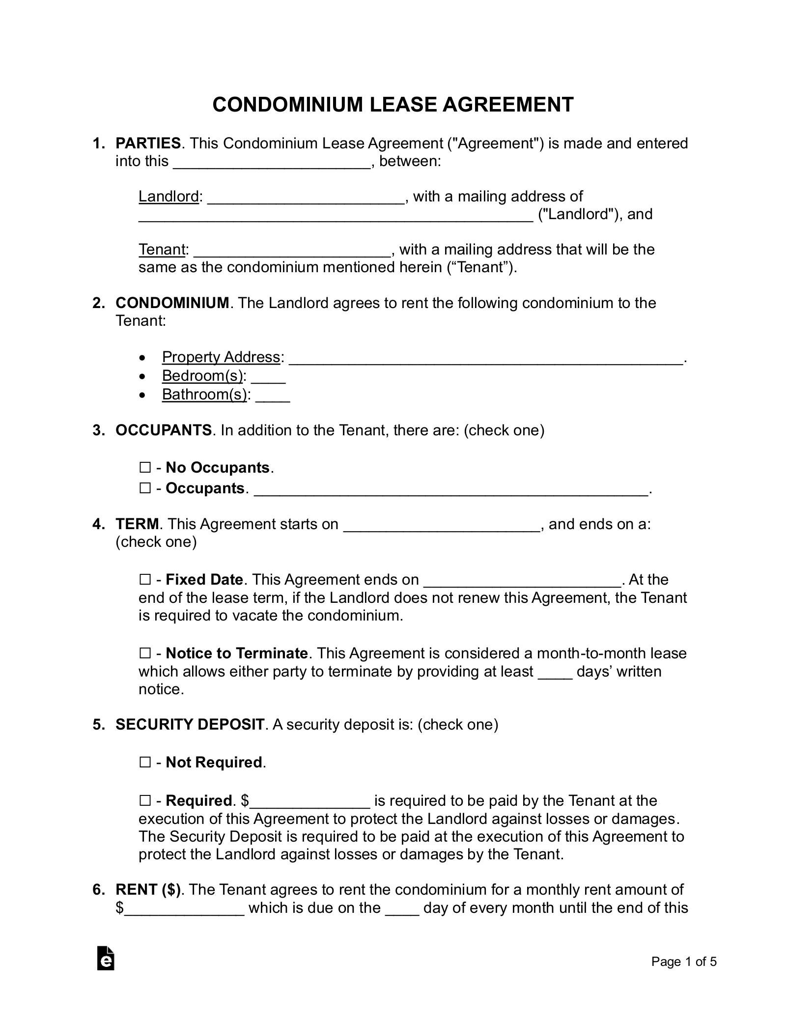 Condominium Bylaws Sample