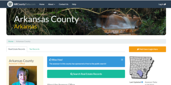 Arkansas County real estate records search