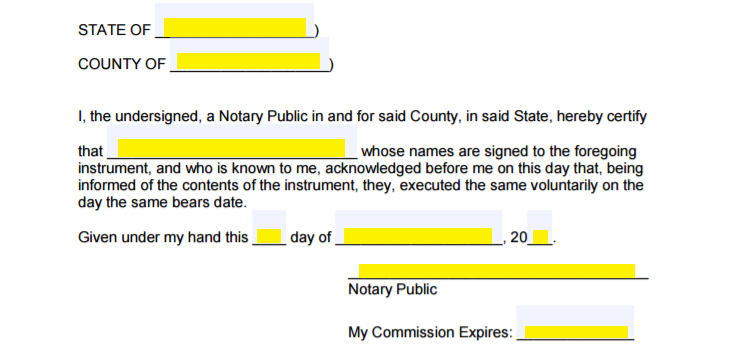 does a will have to be notarized in michigan