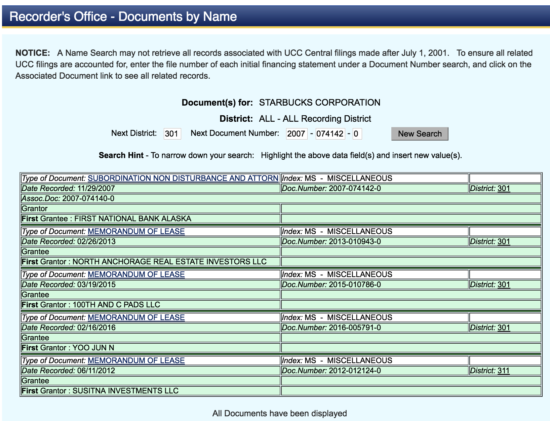 alaska-property-lookup-starbucks-corporation