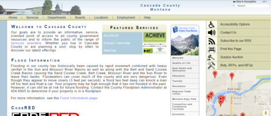 cascade county homepage