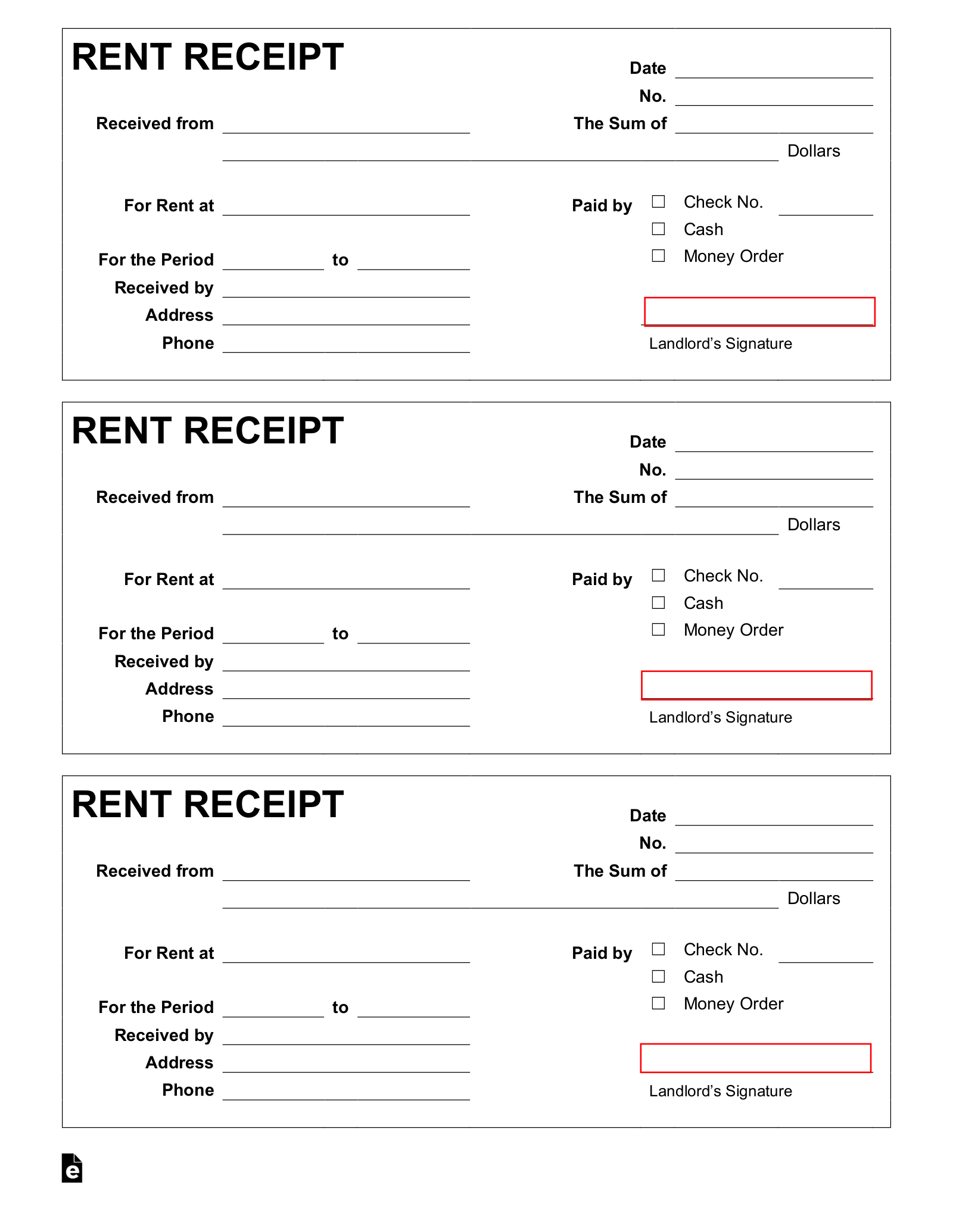 Receipt Template in PDF - Free Download - Wise