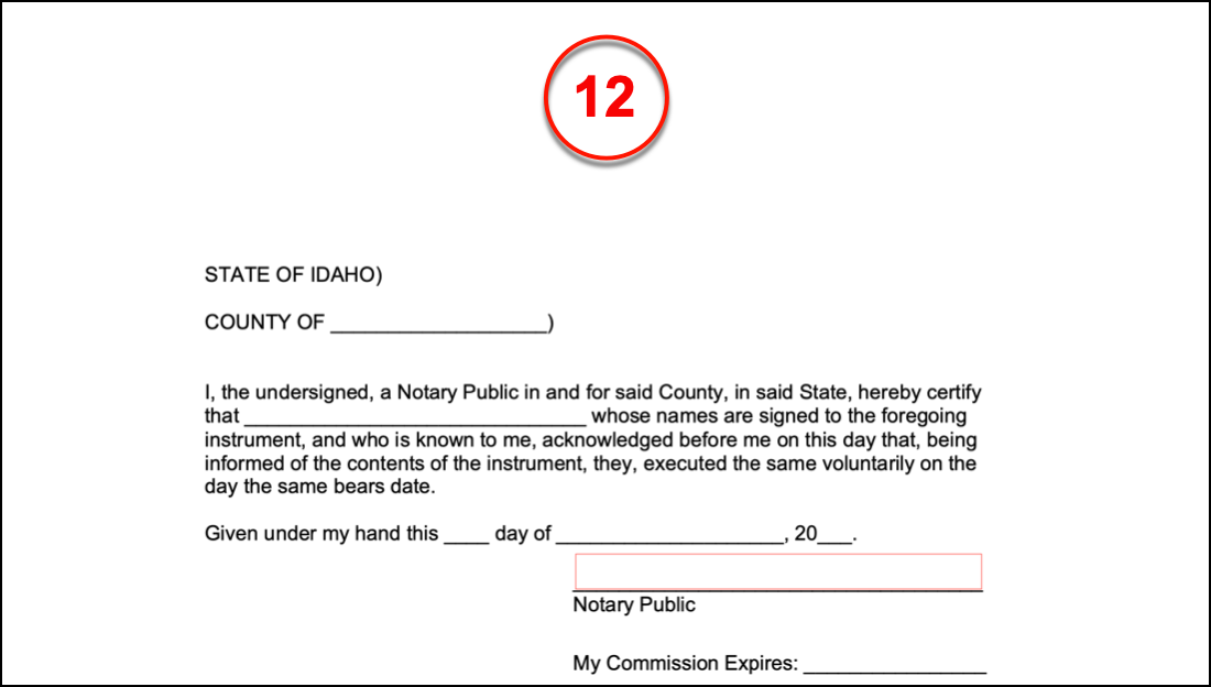 Free Idaho Special Warranty Deed Form PDF Word eForms