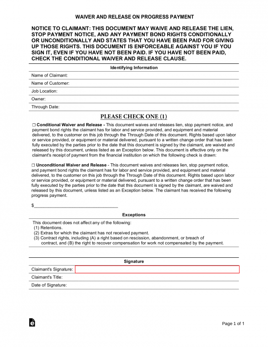 Free Release of Liability (Waiver) Forms (12) - PDF