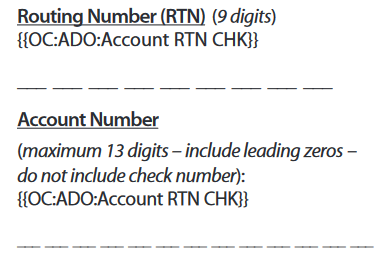 Free Wells Fargo Direct Deposit Form Pdf Eforms