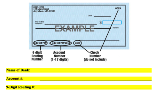 Free Direct Deposit Authorization Forms Pdf Word Eforms