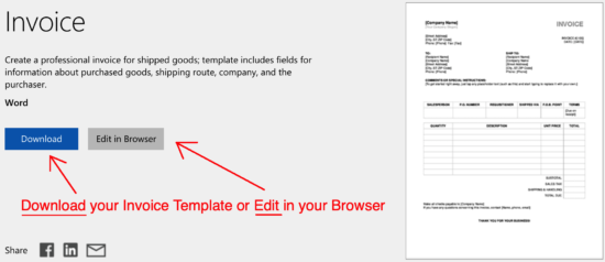 Free Blank Invoice Templates Pdf Eforms Free Fillable