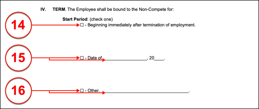 Free Employee Non-Compete Agreement Template - PDF | Word – EForms