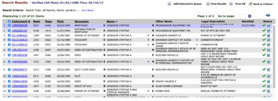 greenville county register of deeds search results