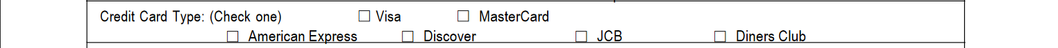Free Hilton Credit Card Authorization Form PDF Word EForms