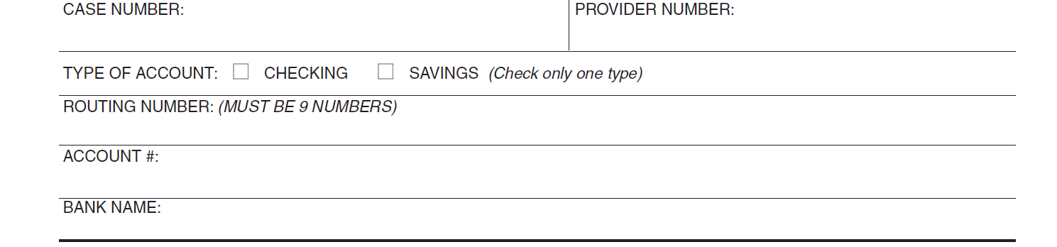 Free In Home Supportive Services Ihss Direct Deposit Form Pdf Eforms 5659