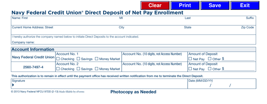 Navy federal mobile deposit money order