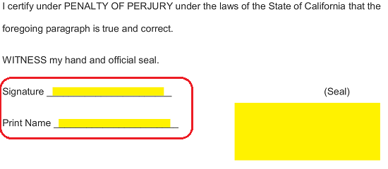 Free Notary Acknowledgment Forms - Word | PDF - eForms