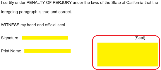 Notarized Letter Sample