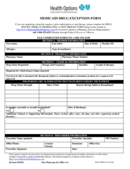 Delaware Medicaid Prior (Rx) Authorization Form
