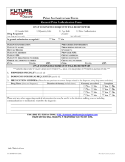 New Jersey Medicaid Prior Authorization Form