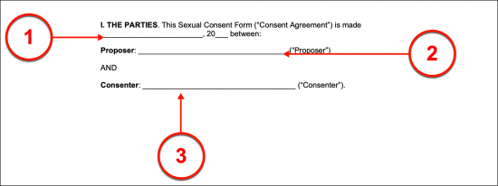 Free Sexual Consent Contract Form Pdf Word Eforms 