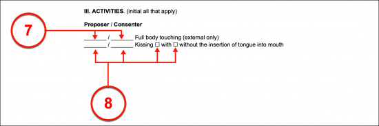 Free Sexual Consent Contract Form Pdf Word Eforms 3216