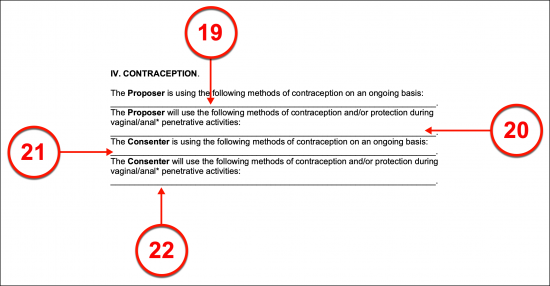 Free Sexual Consent Contract Form Pdf Word Eforms 9404