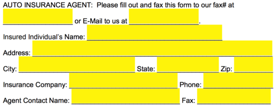 Free Auto Insurance Verification Letter Pdf Word Eforms