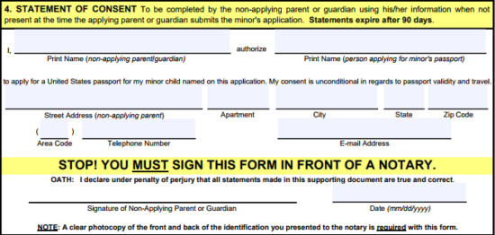 Passport Authorization Letter For Child from eforms.com