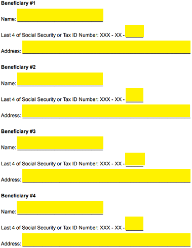 Living Trust Sample Template PDF Template   Revocable Living Trust Form Step8 