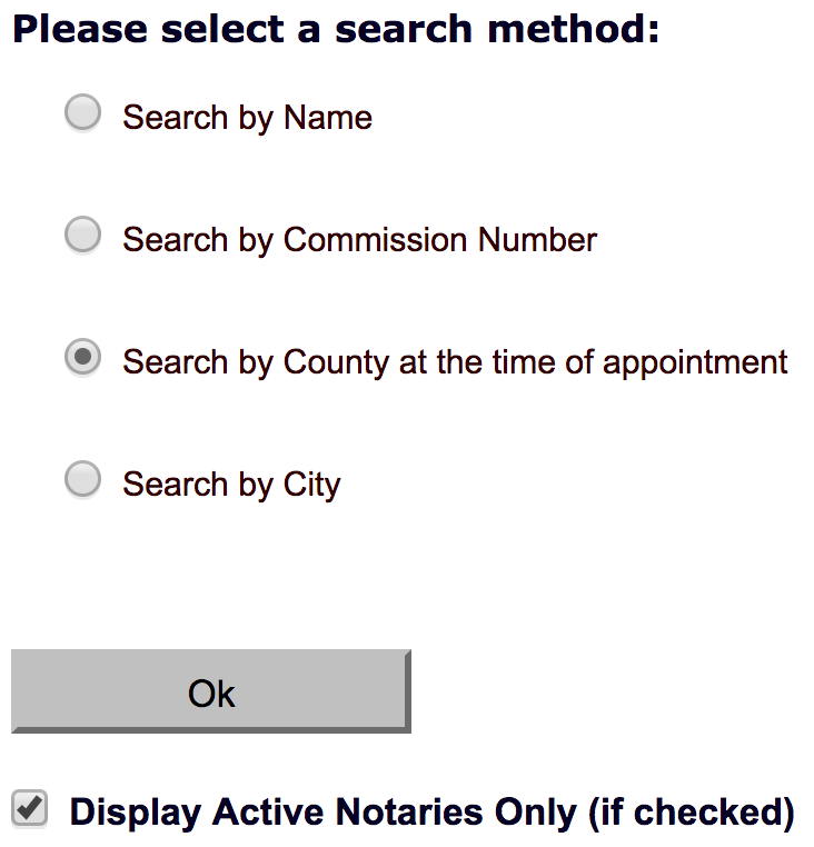 notary public search by county