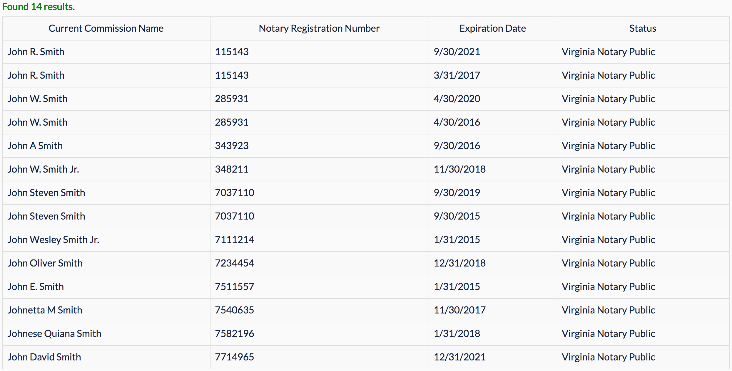 notary search results