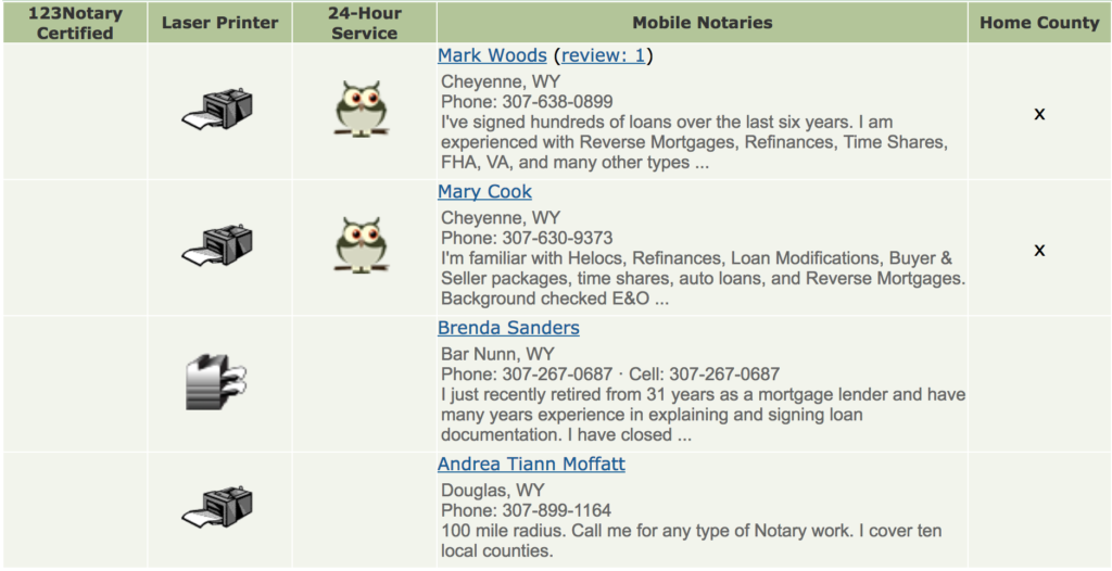 Free Wyoming Notary Acknowledgment Form PDF Word eForms