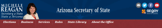 arizona secretary of state homepage banner